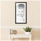 ArtToFrames 16x32" Matted Picture Frame with 12x28" Single Mat Photo Opening Framed in 1.25" Black and 2" Mat (FWM-3926-16x32)
